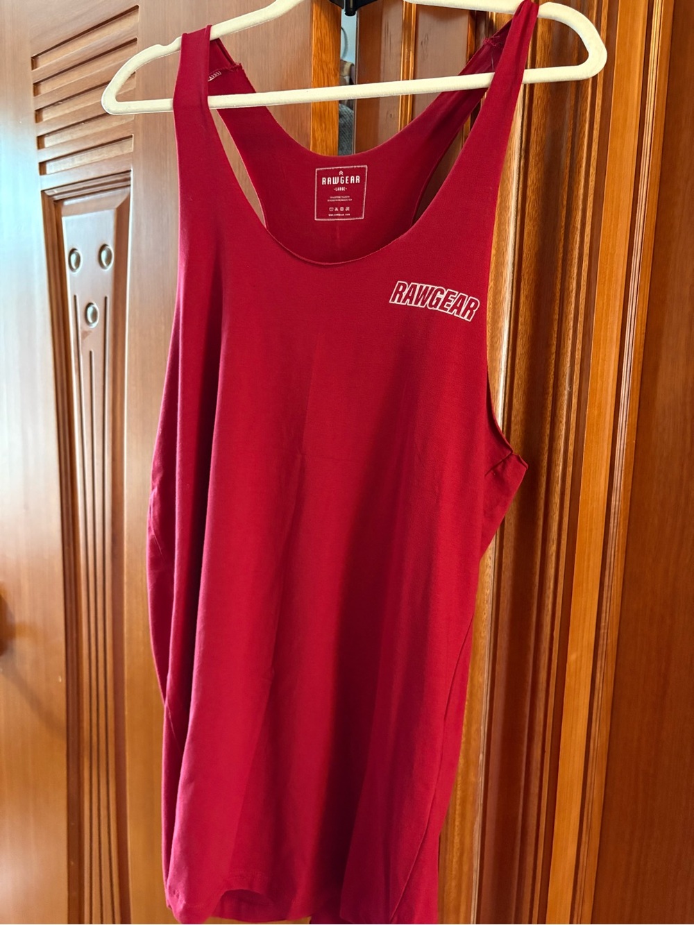 Rawgear Men's Red Tank Top